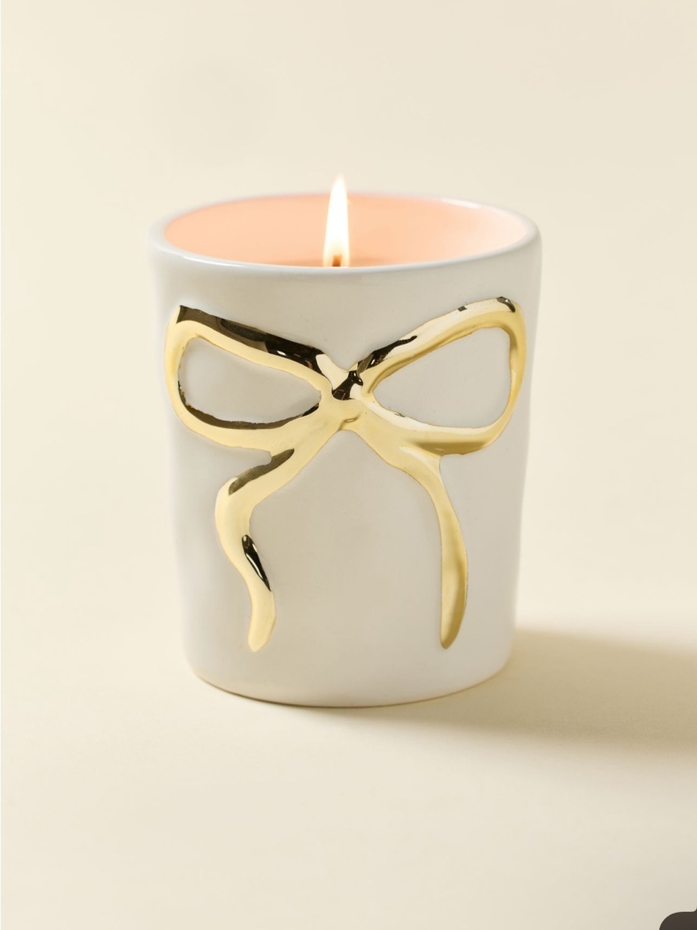 Urban Outfitters Bow Scented Candle, Floral Magic